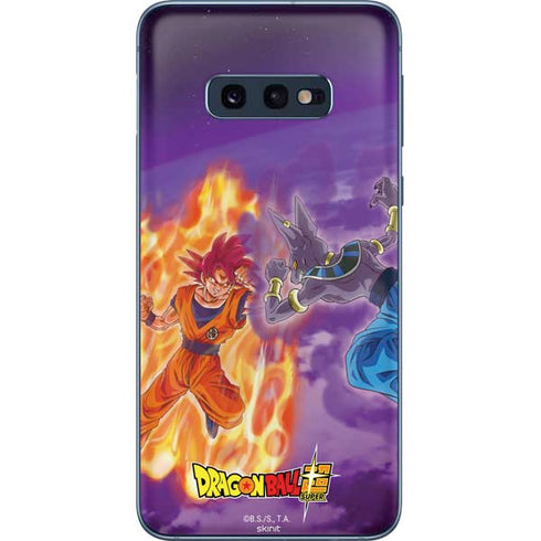 Dragon Ball Super Goku vs Beerus Galaxy S10e Skin