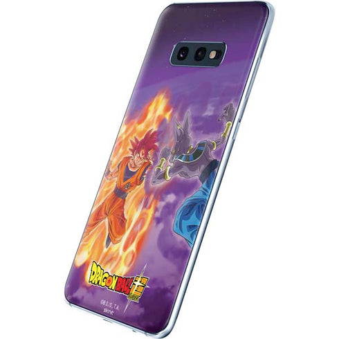 Dragon Ball Super Goku vs Beerus Galaxy S10e Skin