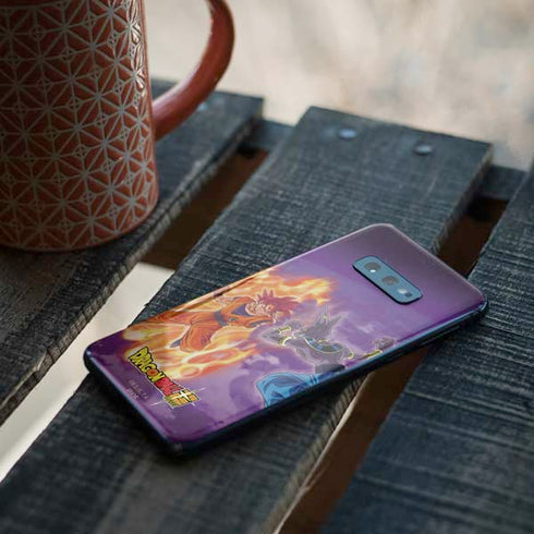 Dragon Ball Super Goku vs Beerus Galaxy S10e Skin