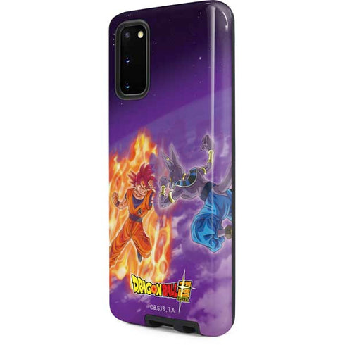 Dragon Ball Super Goku vs Beerus Galaxy S20 Pro Case