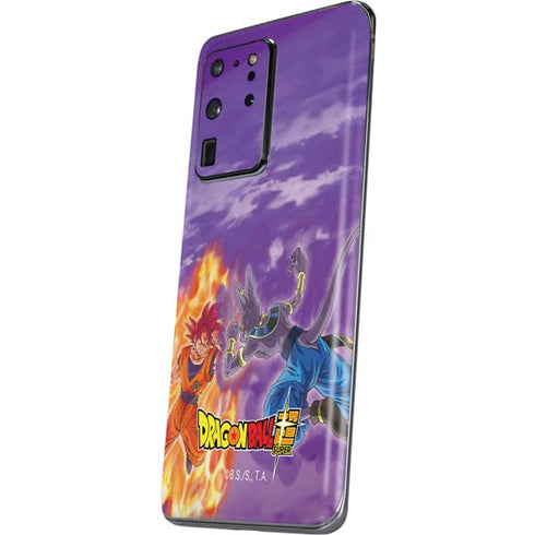 Dragon Ball Super Goku vs Beerus Galaxy S20 Ultra 5G Skin