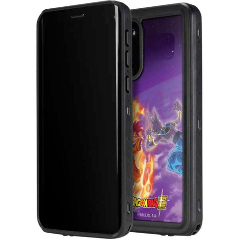 Dragon Ball Super Goku vs Beerus Galaxy S20 Waterproof Case