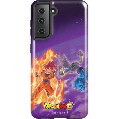 Dragon Ball Super Goku vs Beerus Galaxy S21 5G Pro Case