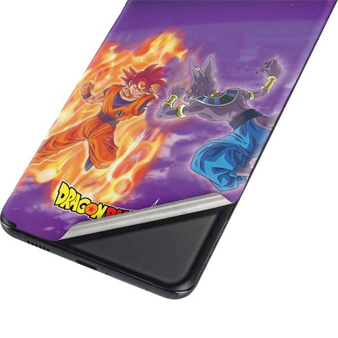 Dragon Ball Super Goku vs Beerus Galaxy S21 Plus 5G Skin