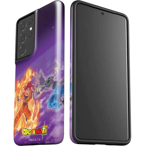 Dragon Ball Super Goku vs Beerus Galaxy S21 Ultra 5G Pro Case