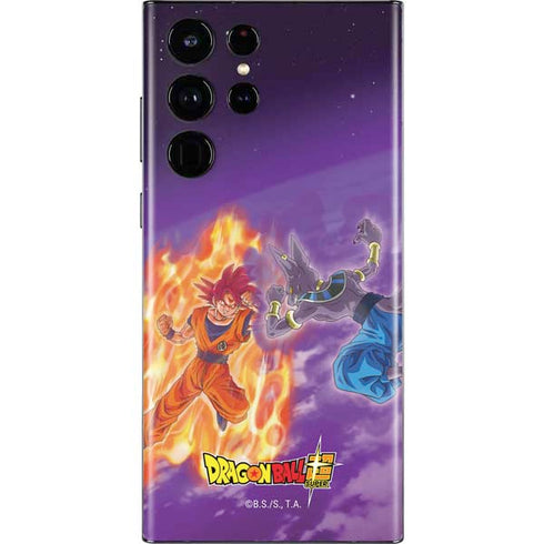 Dragon Ball Super Goku vs Beerus Galaxy S22 Ultra Skin