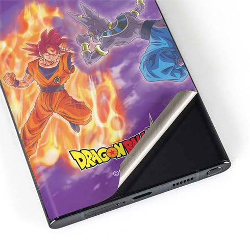 Dragon Ball Super Goku vs Beerus Galaxy S22 Ultra Skin