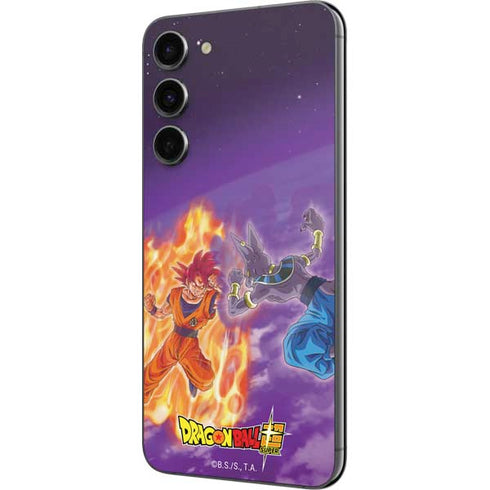 Dragon Ball Super Goku vs Beerus Galaxy S23 Plus Skin