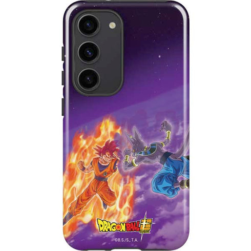 Dragon Ball Super Goku vs Beerus Galaxy S23 Pro Case