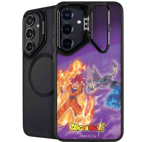 Dragon Ball Super Goku vs Beerus Galaxy S25 Kickstand Case