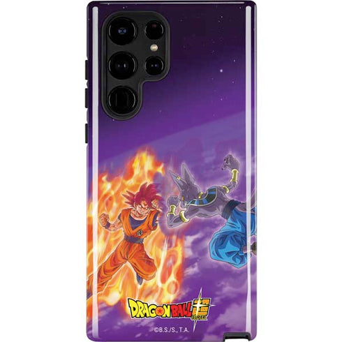 Dragon Ball Super Goku vs Beerus Galaxy S25 Ultra Impact Case