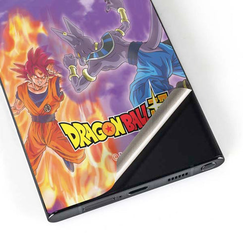 Dragon Ball Super Goku vs Beerus Galaxy S25 Ultra Skin