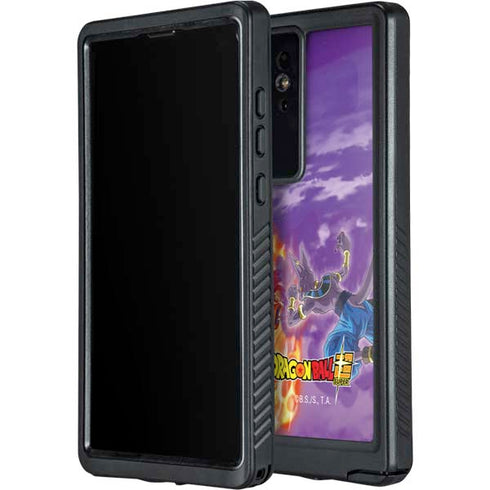 Dragon Ball Super Goku vs Beerus Galaxy S24 Ultra Waterproof Case