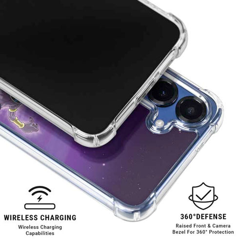 Dragon Ball Super Goku vs Beerus Galaxy S25 Plus Clear Case