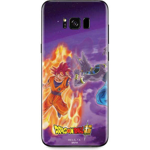 Dragon Ball Super Goku vs Beerus Galaxy S8 Skin