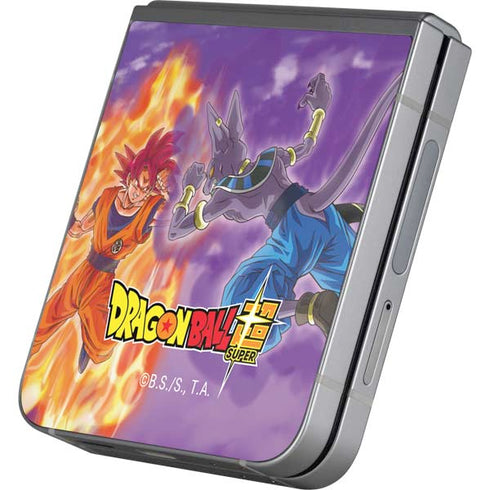 Dragon Ball Super Goku vs Beerus Galaxy Z Flip6 Skin