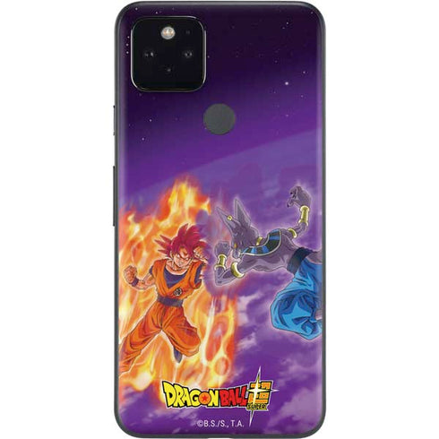 Dragon Ball Super Goku vs Beerus Google Pixel 5 Skin