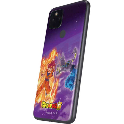 Dragon Ball Super Goku vs Beerus Google Pixel 5a Skin