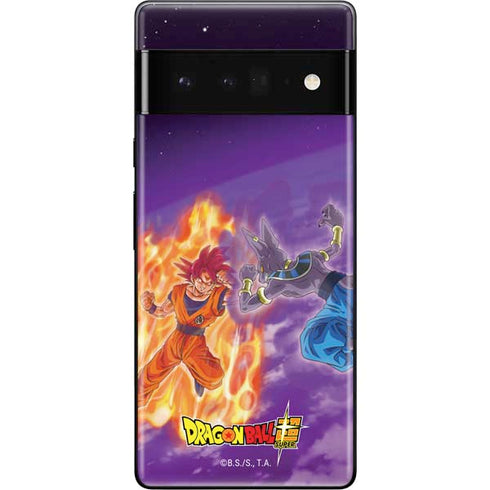 Dragon Ball Super Goku vs Beerus Google Pixel 6 Pro Skin