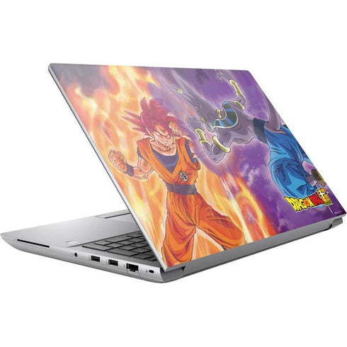 Dragon Ball Super Goku vs Beerus HP ZBook Fury 16 G10 Skin