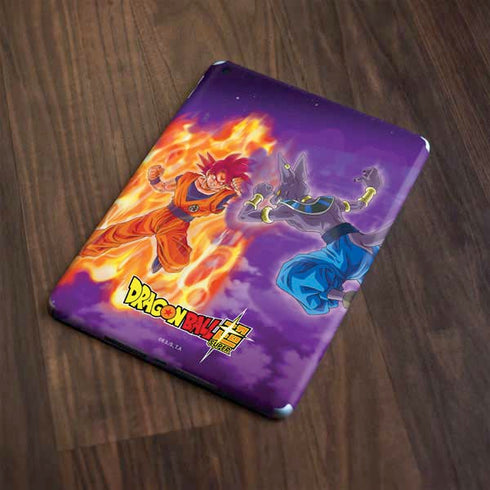 Dragon Ball Super Goku vs Beerus Apple iPad Skin