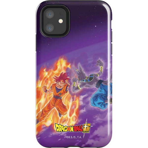 Dragon Ball Super Goku vs Beerus iPhone 11 Impact Case