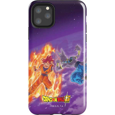 Dragon Ball Super Goku vs Beerus iPhone Cases