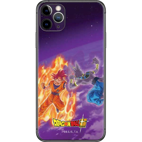 Dragon Ball Super Goku vs Beerus iPhone 11 Pro Max Skin