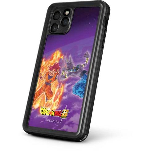 Dragon Ball Super Goku vs Beerus iPhone 11 Pro Max Waterproof Case