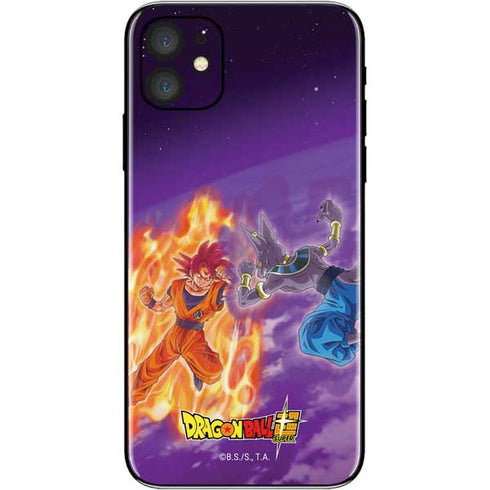 Dragon Ball Super Goku vs Beerus iPhone 11 Skin