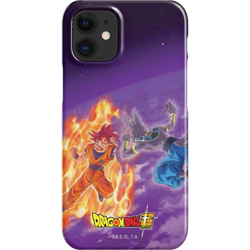 Dragon Ball Super Goku vs Beerus iPhone 12 Mini Lite Case