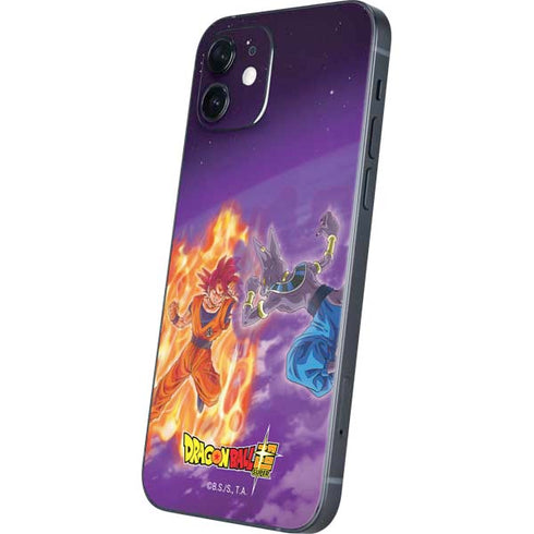 Dragon Ball Super Goku vs Beerus iPhone 12 Mini Skin