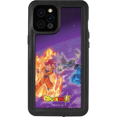 Dragon Ball Super Goku vs Beerus iPhone 12 Pro Max Waterproof Case