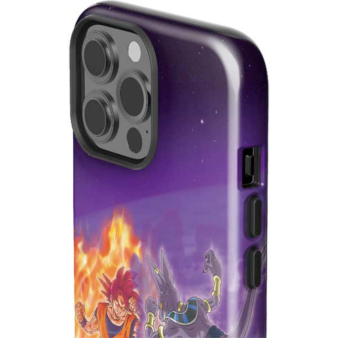 Dragon Ball Super Goku vs Beerus iPhone 13 Pro Max Impact Case