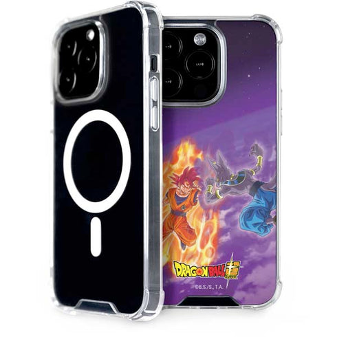 Dragon Ball Super Goku vs Beerus iPhone Cases