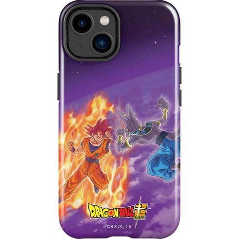 Dragon Ball Super Goku vs Beerus iPhone 14 Plus Impact Case