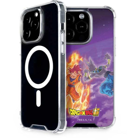 Dragon Ball Super Goku vs Beerus iPhone 15 Pro MagSafe Case
