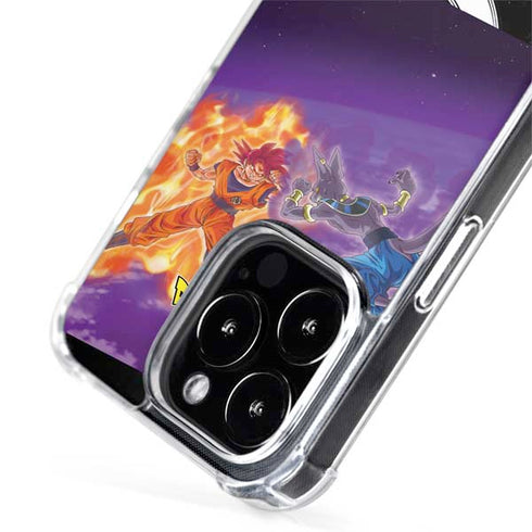 Dragon Ball Super Goku vs Beerus iPhone 15 Pro MagSafe Case