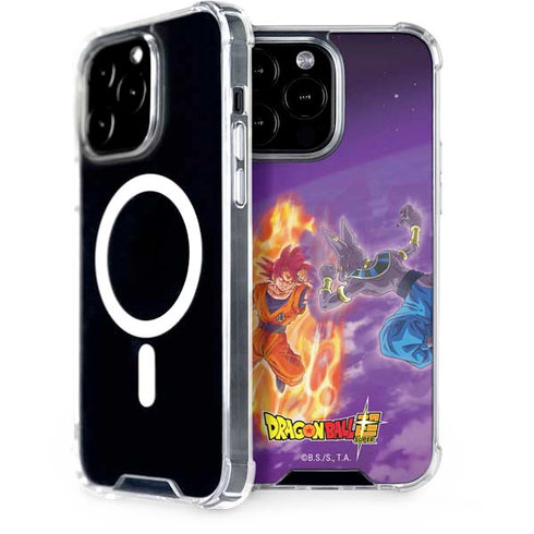 Dragon Ball Super Goku vs Beerus iPhone 15 Pro Max MagSafe Case