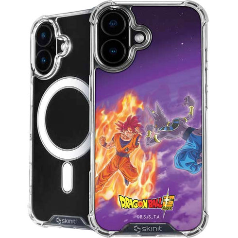 Dragon Ball Super Goku vs Beerus iPhone 16 MagSafe Case