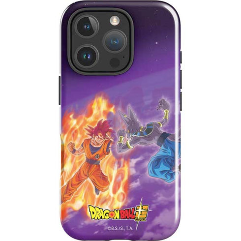 Dragon Ball Super Goku vs Beerus iPhone 16 Pro Impact Case
