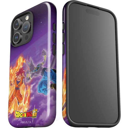 Dragon Ball Super Goku vs Beerus iPhone 16 Pro Impact Case
