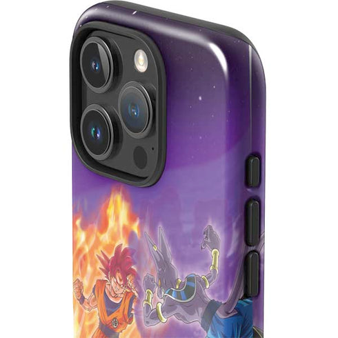 Dragon Ball Super Goku vs Beerus iPhone 16 Pro Max Impact Case