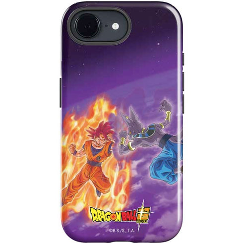 Dragon Ball Super Goku vs Beerus iPhone 16e Impact Case