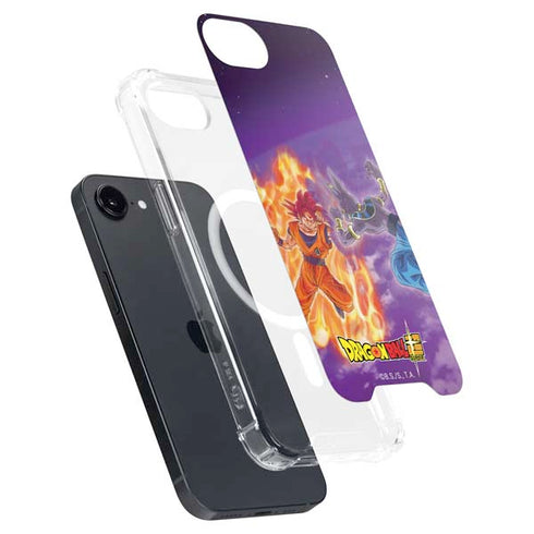 Dragon Ball Super Goku vs Beerus iPhone 16e MagSafe Case