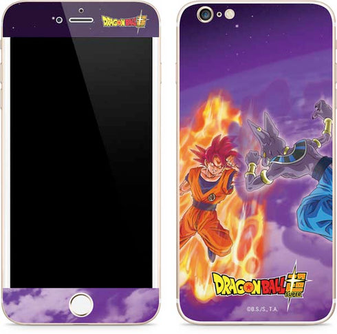 Dragon Ball Super Goku vs Beerus iPhone 6/6s Plus Skin