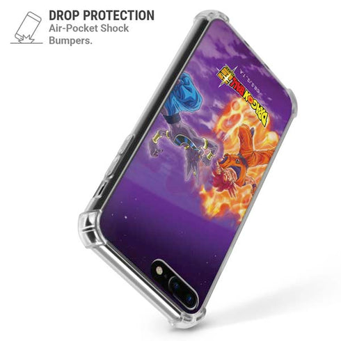 Dragon Ball Super Goku vs Beerus iPhone 7/8 Plus Clear Case