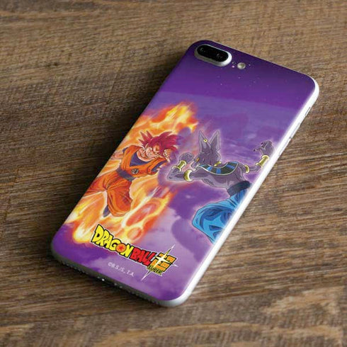 Dragon Ball Super Goku vs Beerus iPhone 7 Plus Skin