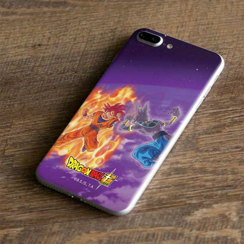 Dragon Ball Super Goku vs Beerus iPhone 8 Plus Skin