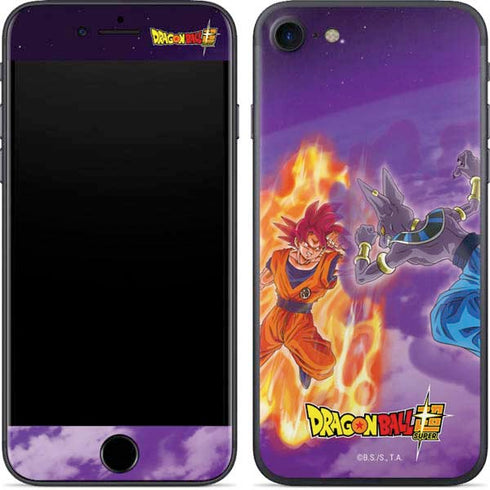 Dragon Ball Super Goku vs Beerus iPhone 8 Skin